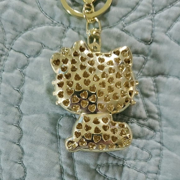 Hello Kitty Keychain with Rhinestones - Picture 3 of 4